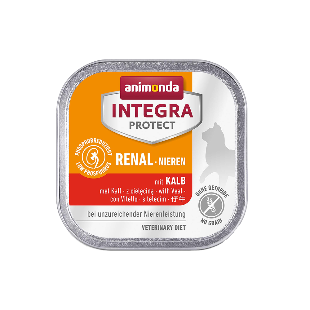 ანიმონდა Integra Protect Renal ალუტრე კატისთვის ხბოს ხორცით 100 გრ