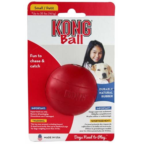 სათამაშო ძაღლისთვის Kong Ball With Hole Small
