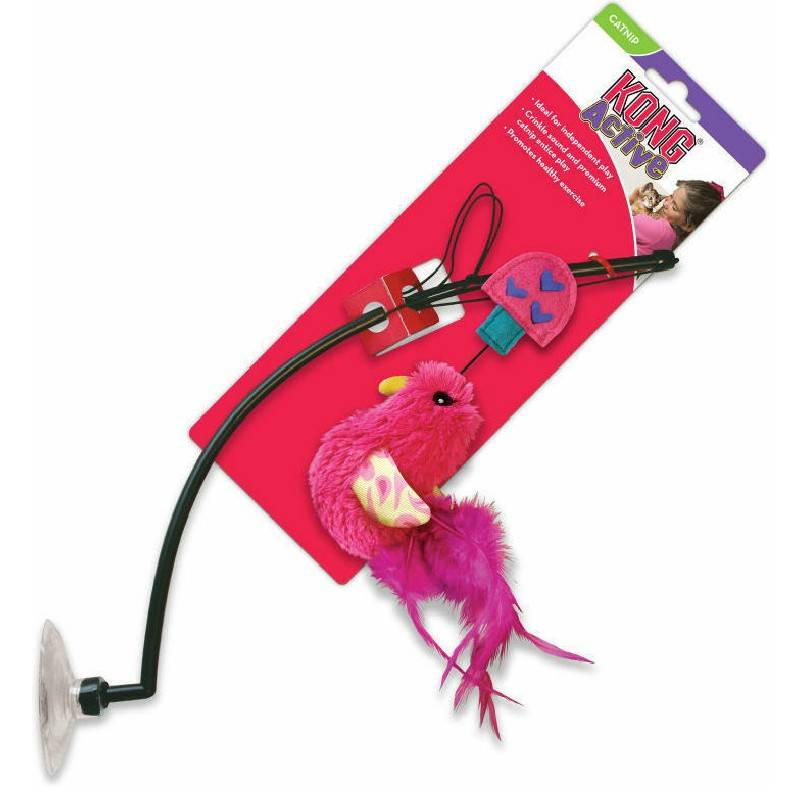 სათამაშო კატისთვის Kong Cat Connects Window Teaser Assorted