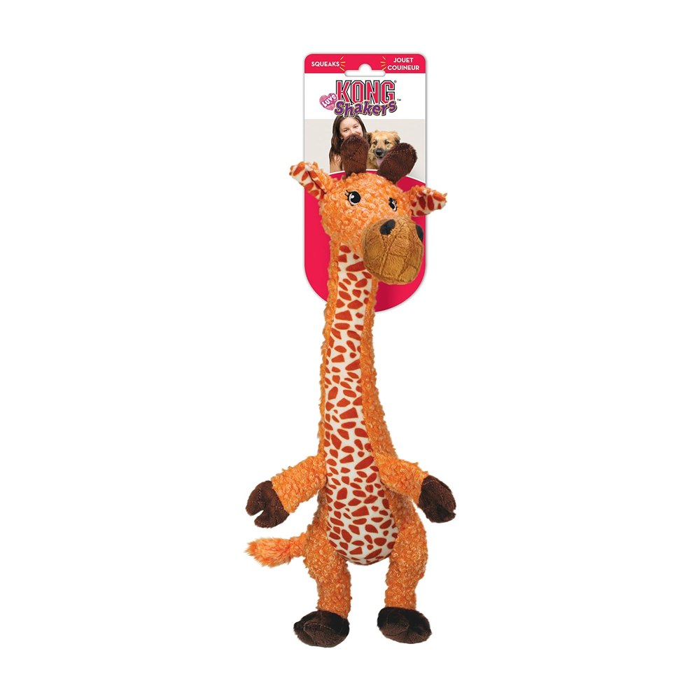 სათამაშო ძაღლისთვის Kong Shakers Luvs Giraffe Large