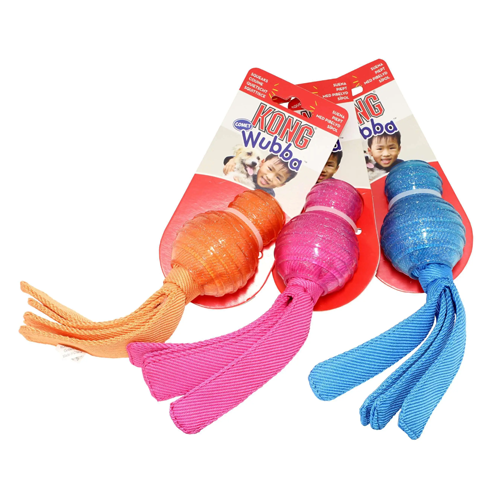 სათამაშო ძაღლისთვის Kong Wubba Comet Assorted Small
