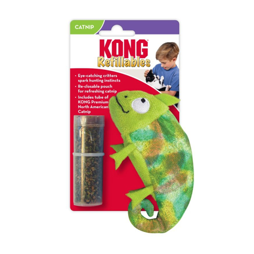 სათამაშო კატისთვის Kong Refillables Chameleon