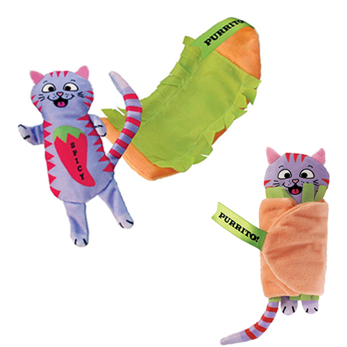 სათამაშო კატისთვის Kong Pull-A-Partz Purrito