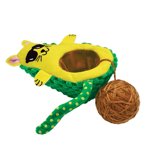 სათამაშო კატისთვის Kong Wrangler Avocato