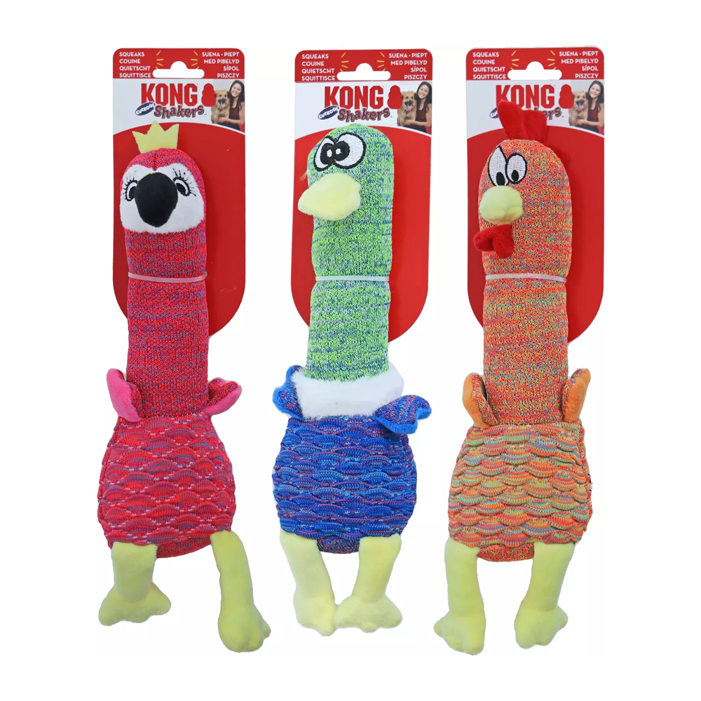სათამაშო ძაღლისთვის Kong Shakers Cuckoos Medium