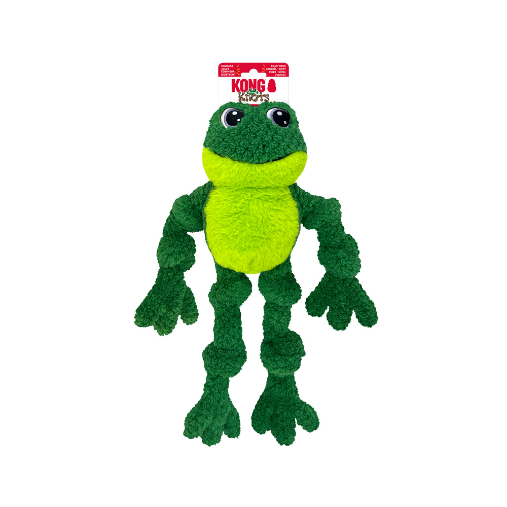 სათამაშო ძაღლისთვის Kong Knots Frog XL