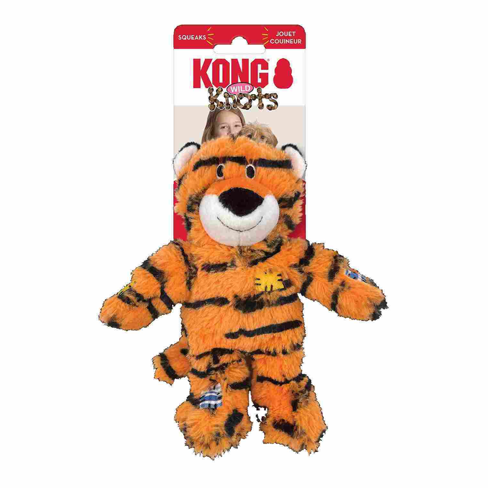 სათამაშო ძაღლისთვის Kong Wild Knots Tiger Medium/Large