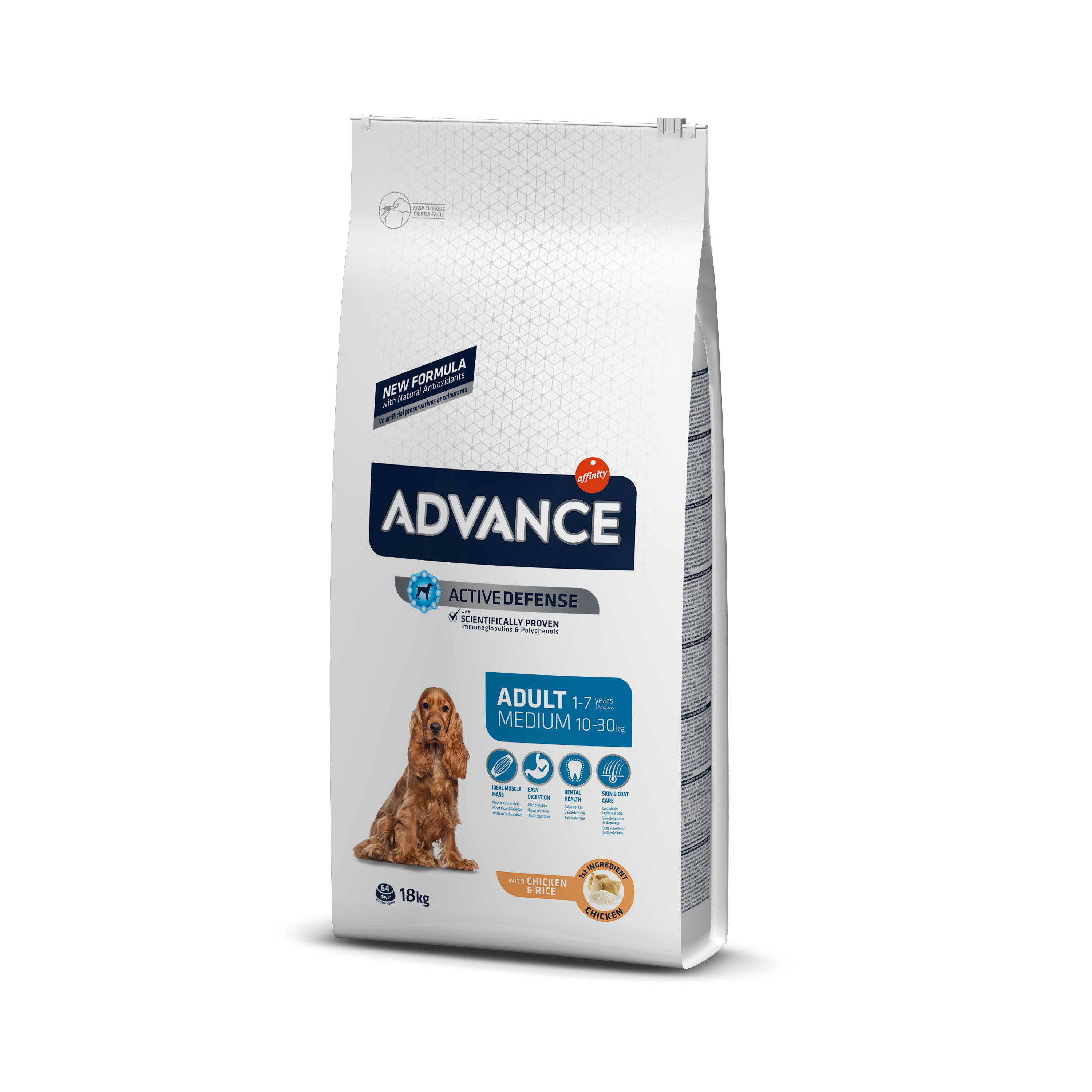 ედვანსი ზრდასრული ძაღლი Medium Adult 1 კგ