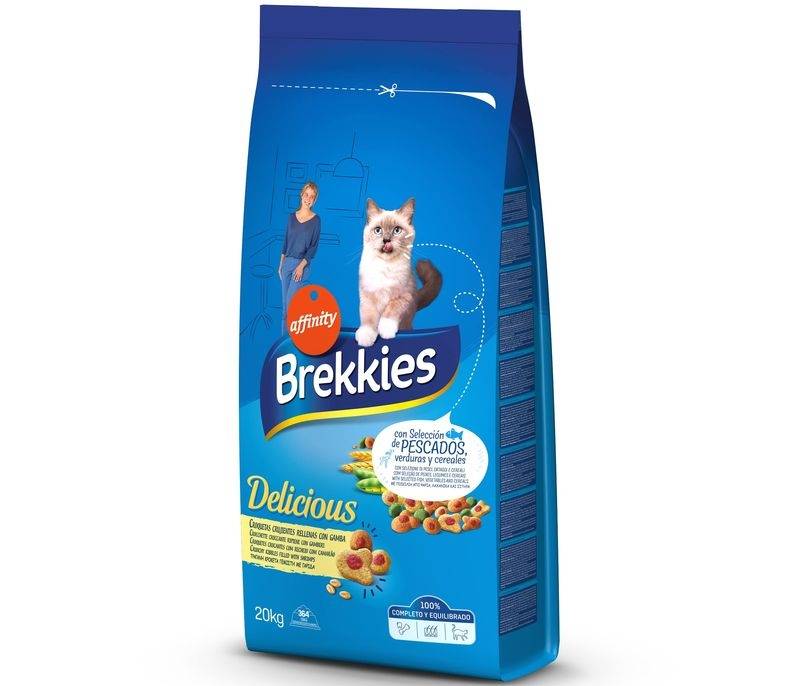 ბრეკისი ზრდასრული კატა თევზით Fish 1 კგ