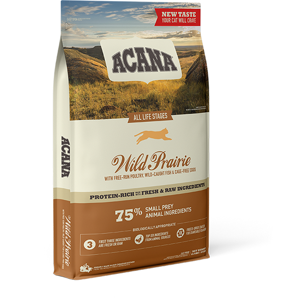 აკანა კნუტი და კატა Wild Prairie 1 კგ