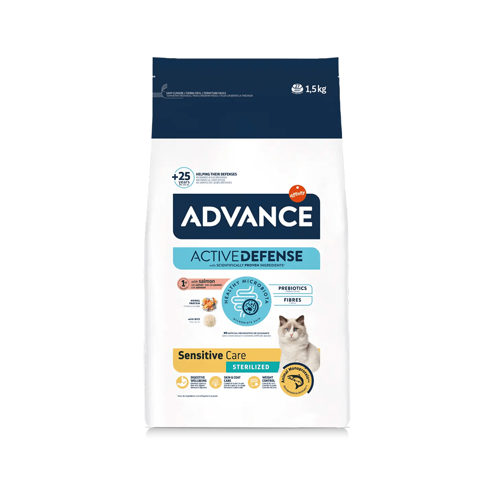 ედვანსი ზრდასრული კატა Sterilized Sensitive 1 კგ