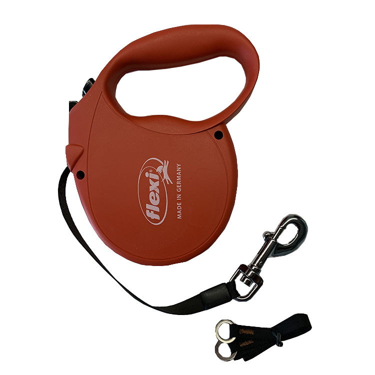 რულეტი ძაღლისთვის Flexi Standard L Tape 5მ წითელი