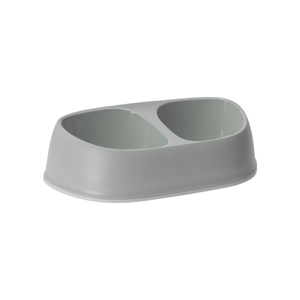 ჯამი ძაღლისთვის Moderna Double Sensibowl Medium (Olive Green)