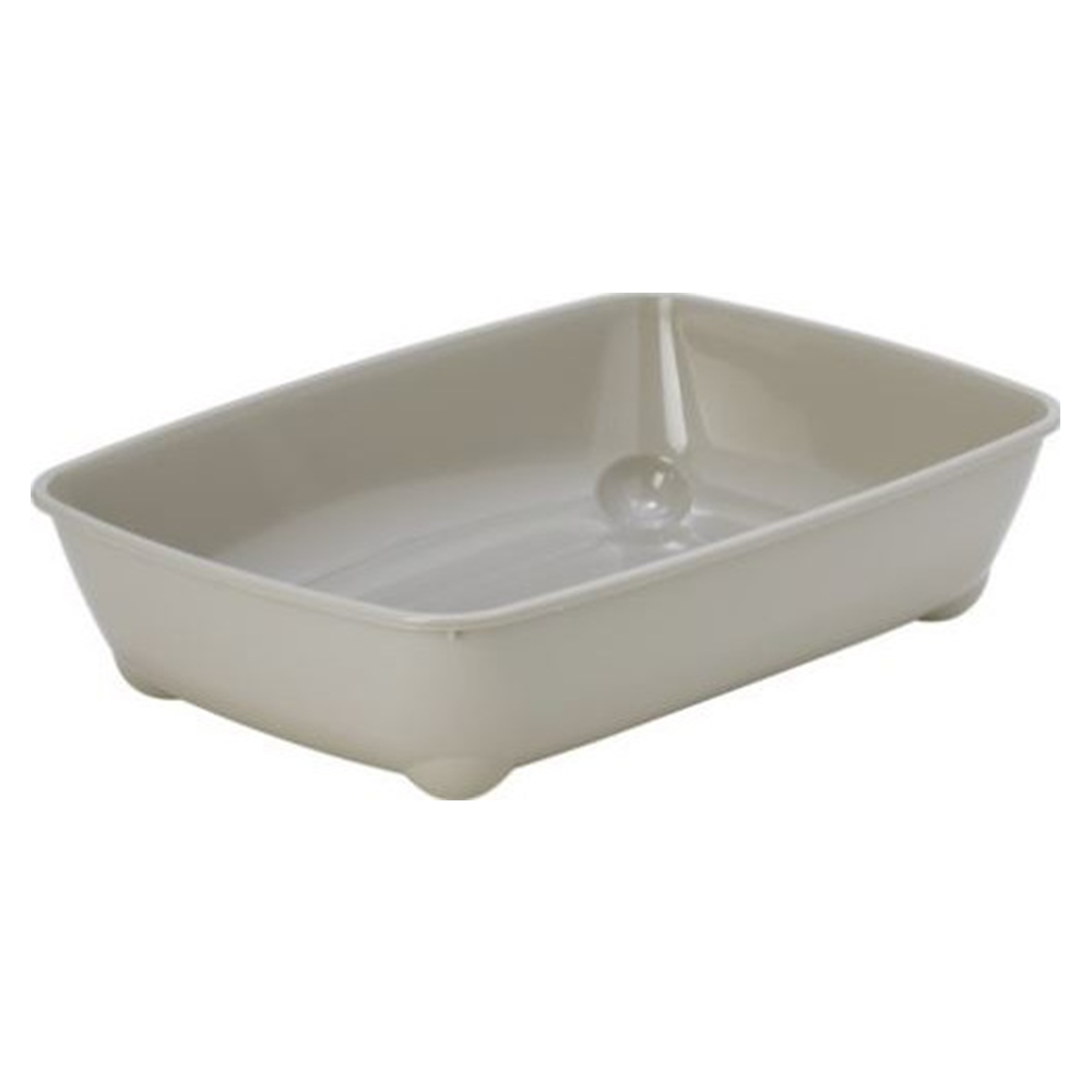 ღია ტუალეტი კატისთვის Moderna Artist-O-Tray Medium (Warm Grey)