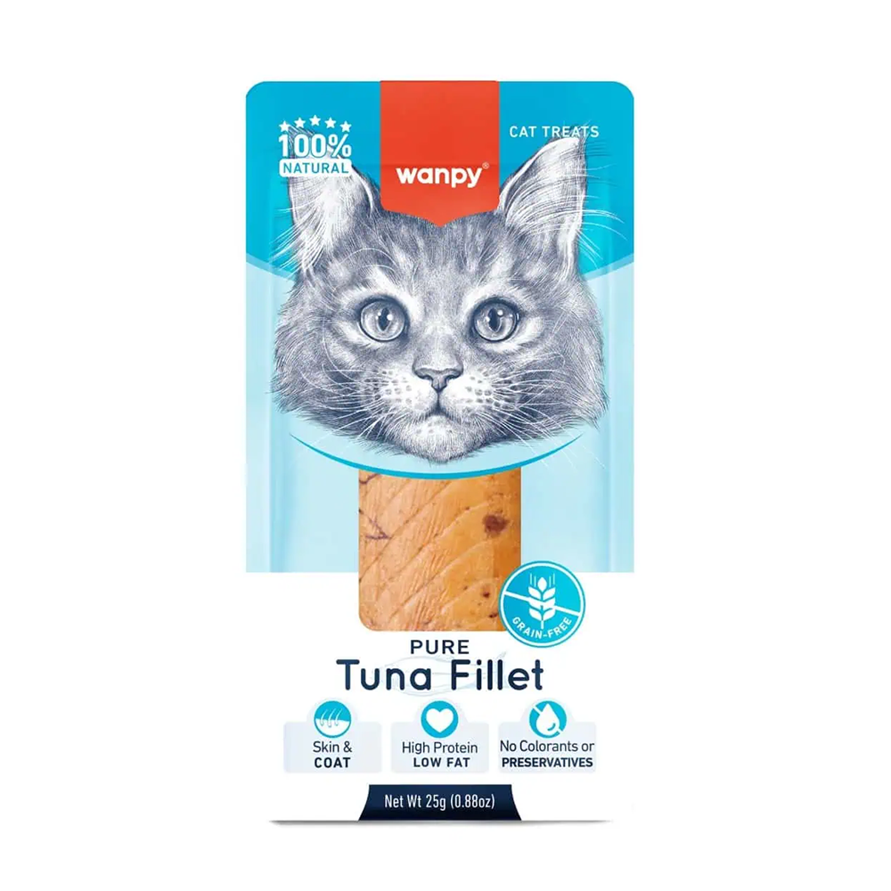 სნექი კატისთვის Wanpy Tuna Fillet 25 გრ