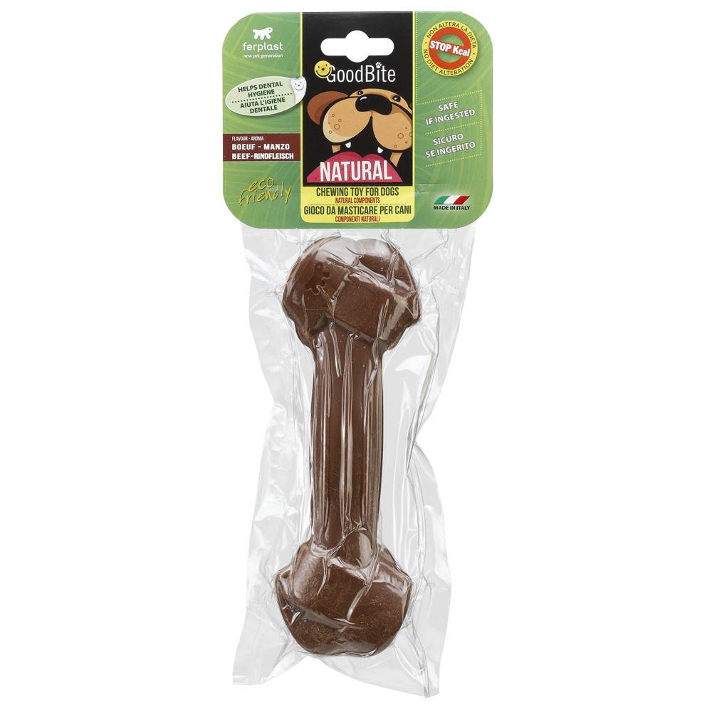 ძვალ-სათამაშო ძაღლისთვის Ferplast Goodbite საქონლის არომატით 250 გრ