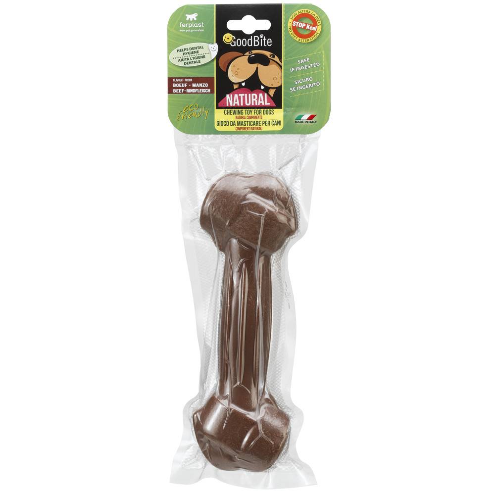 ძვალ-სათამაშო ძაღლისთვის Ferplast Goodbite საქონლის არომატით 420 გრ