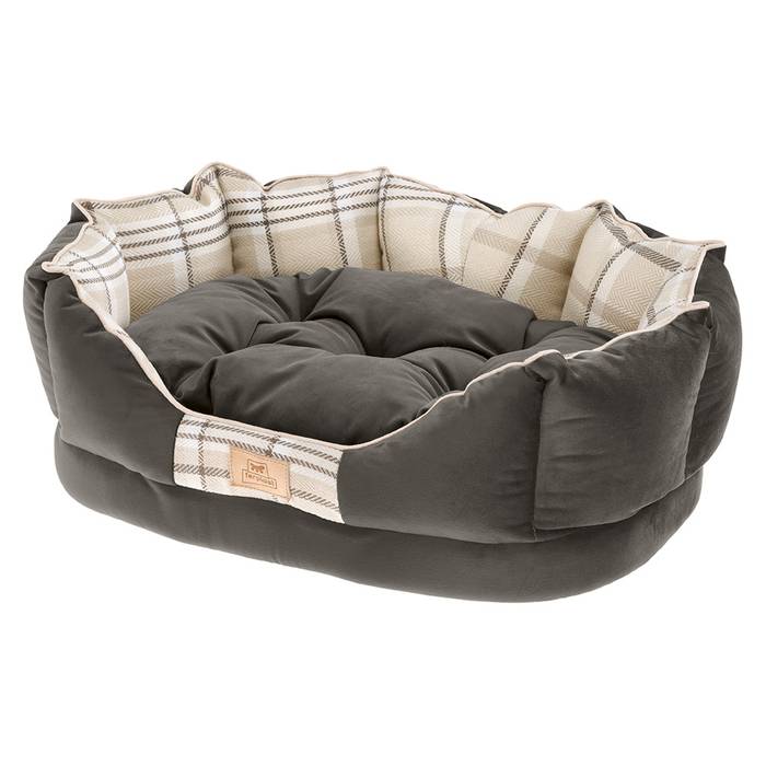 დივანი ძაღლისთვის და კატისთვის Ferplast Charles 50 ყავისფერი (XS)