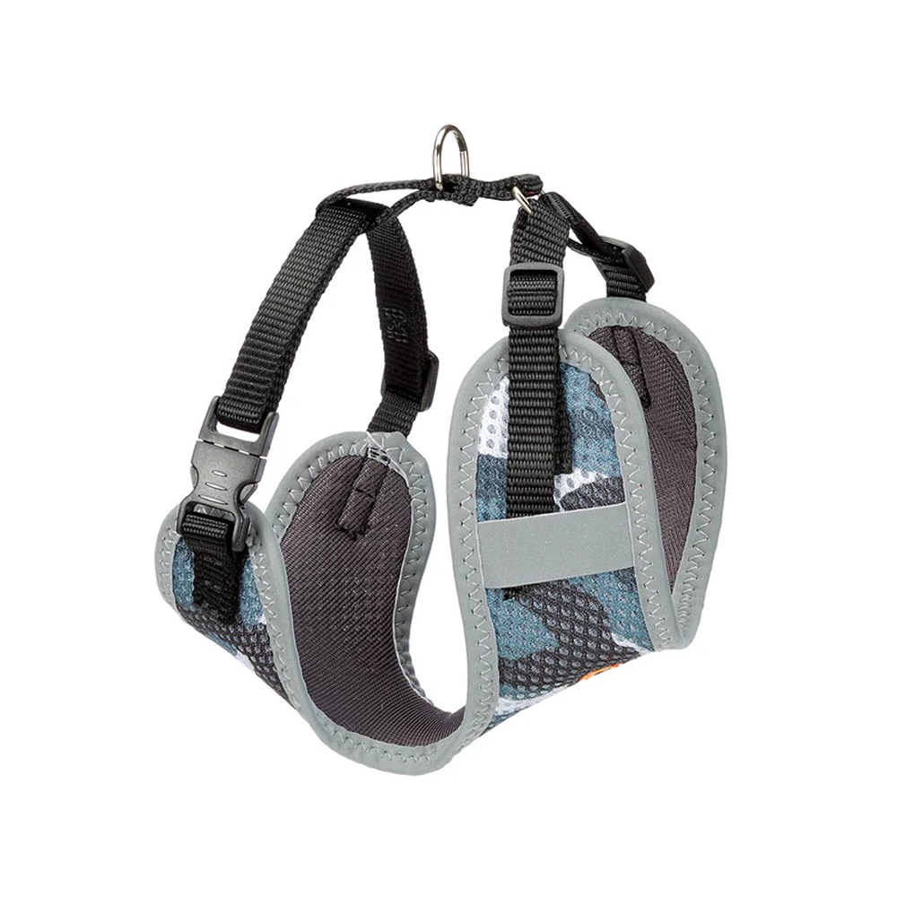 შლეიკა ძაღლისთვის და კატისთვის Ferplast Nikita P Fashion კამო ცისფერი (XS)