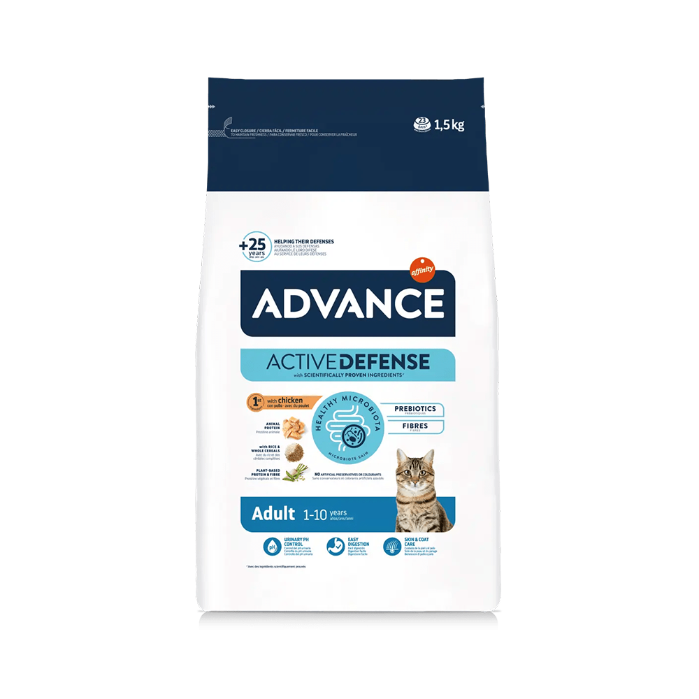 ედვანსი ზრდასრული კატა Chicken and Rice 1.5 კგ