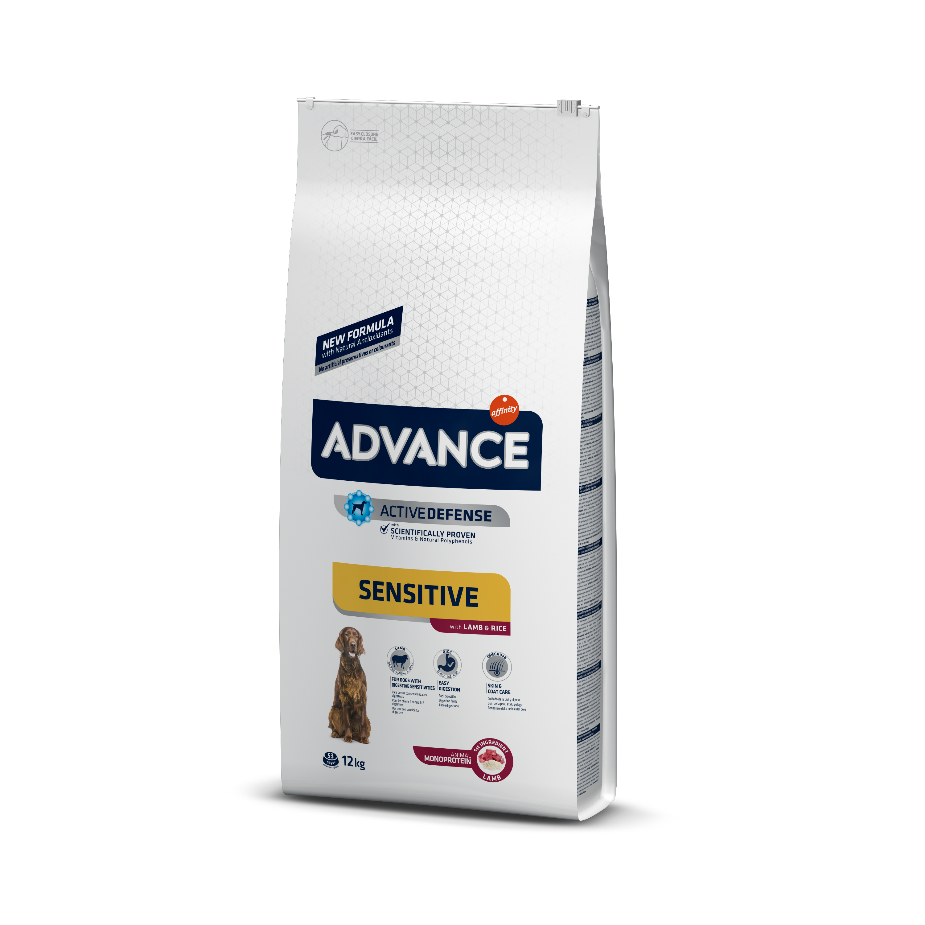 ედვანსი ზრდასრული ძაღლი Lamb and Rice 12 კგ
