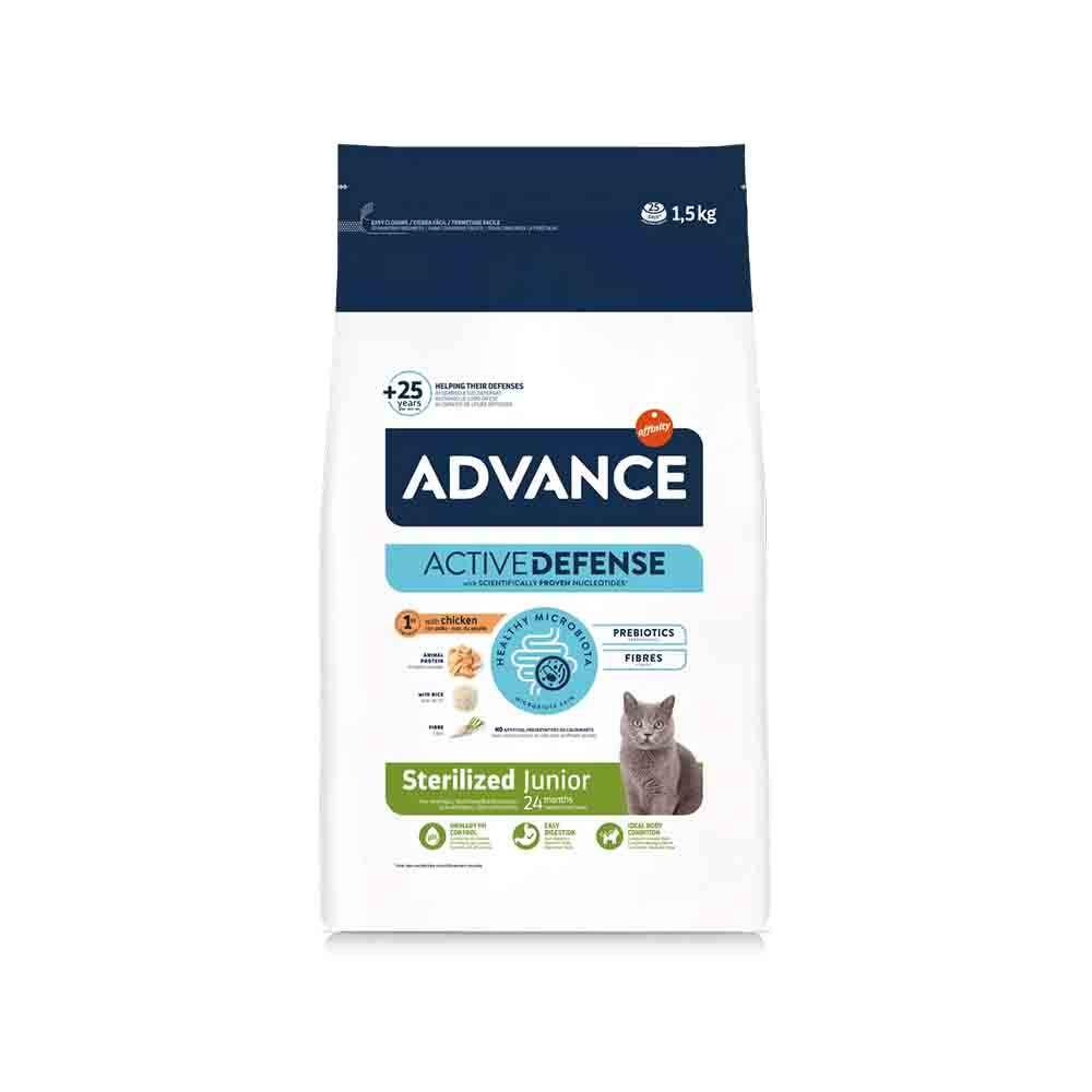 ედვანსი კნუტი და მოზარდი კატა Young Sterilized 1.5 კგ