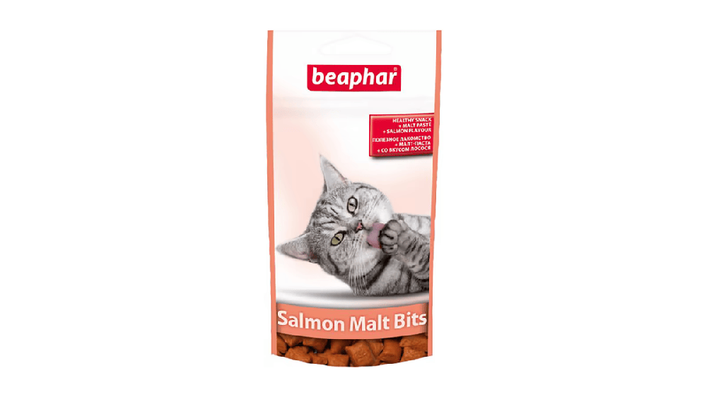 დესერტი კატისთვის Beaphar Malt Bits Salmon 35 გრ